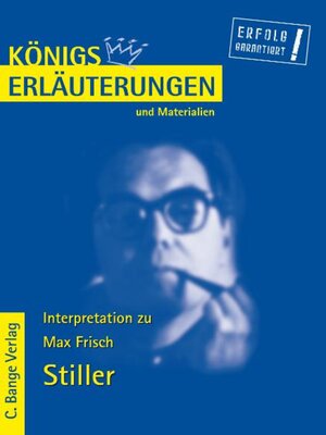 cover image of Stiller von Max Frisch. Textanalyse und Interpretation.